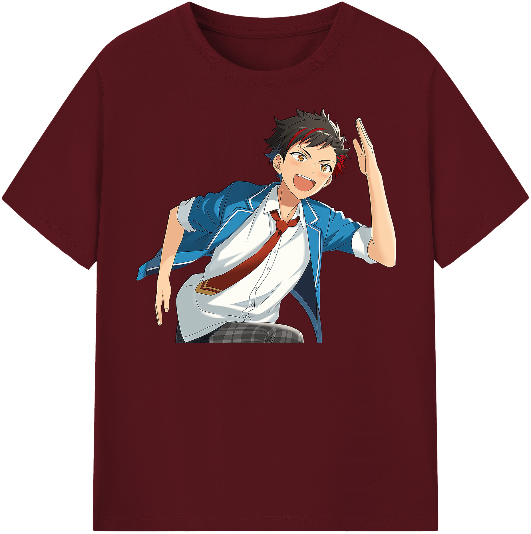 （画像用） あんさんぶるスターズ! Ensemble Stars 綿100％半袖Tシャツ（フロントプリント）